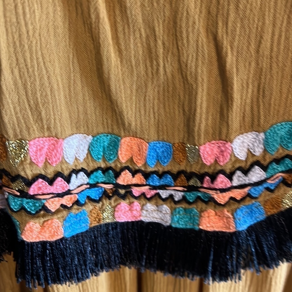 EUC Anthropologie band Pia Pauro Fiesta Romper Size Medium - Picture 2 of 5